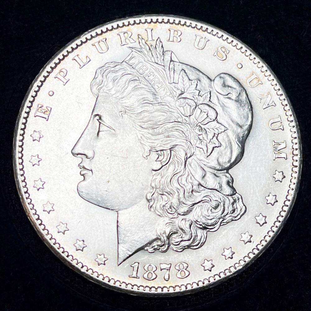 1878-S Morgan Silver Dollar MS63 (1 of 2)
