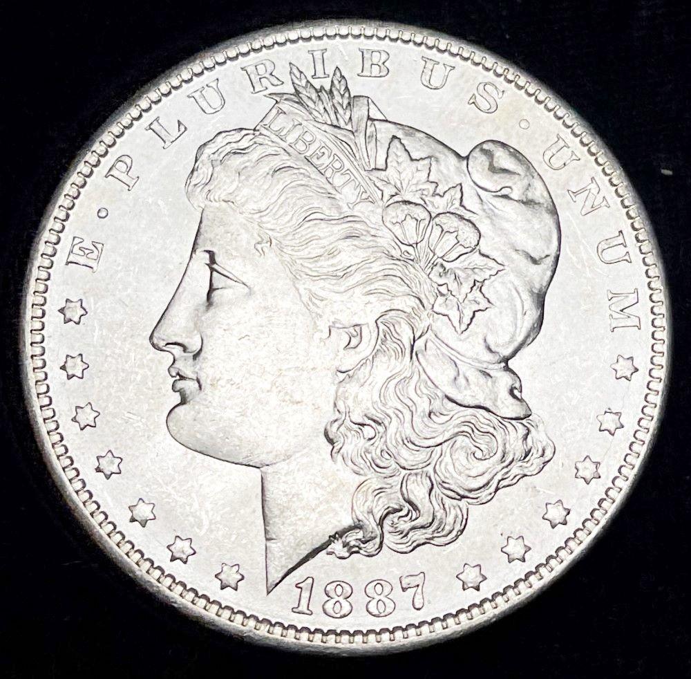 1887-O Morgan Silver Dollar MS63-65 (1 of 2)