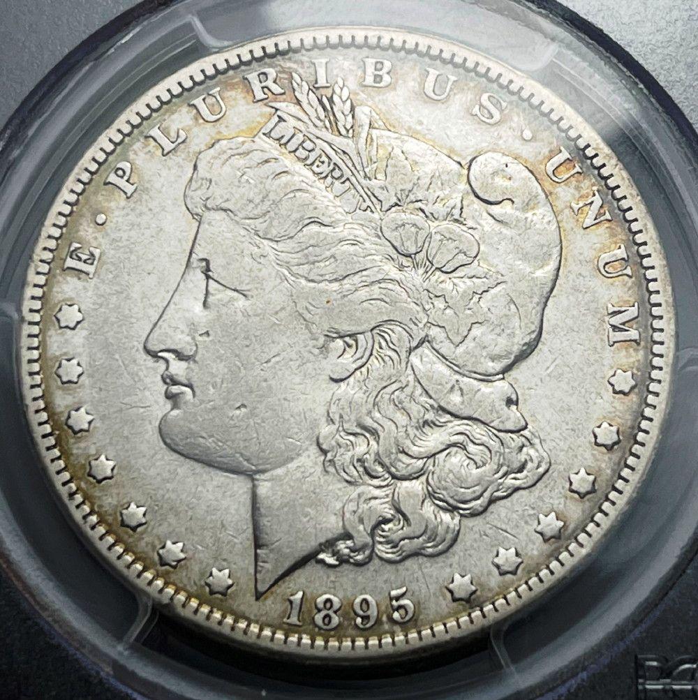 Rare Date 1895-O Morgan Silver Dollar PCGS VF30 (1 of 5)