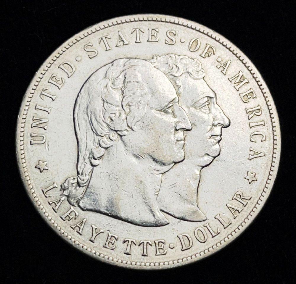 1900 Lafayette Silver Dollar AU55 Details (1 of 2)