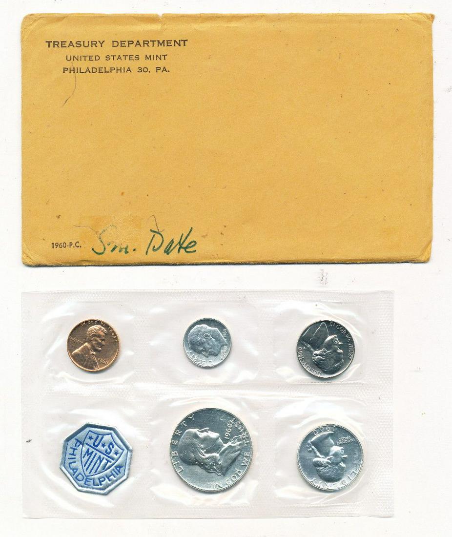 1960 US Mint Proof Set (5-Coin) (1 of 2)