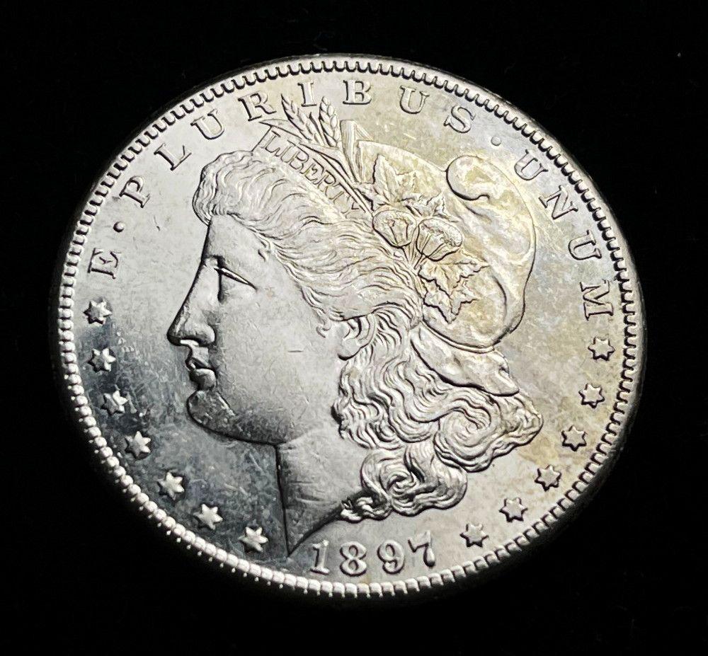 1897-S Morgan Silver Dollar MS64 Proof Like (1 of 3)