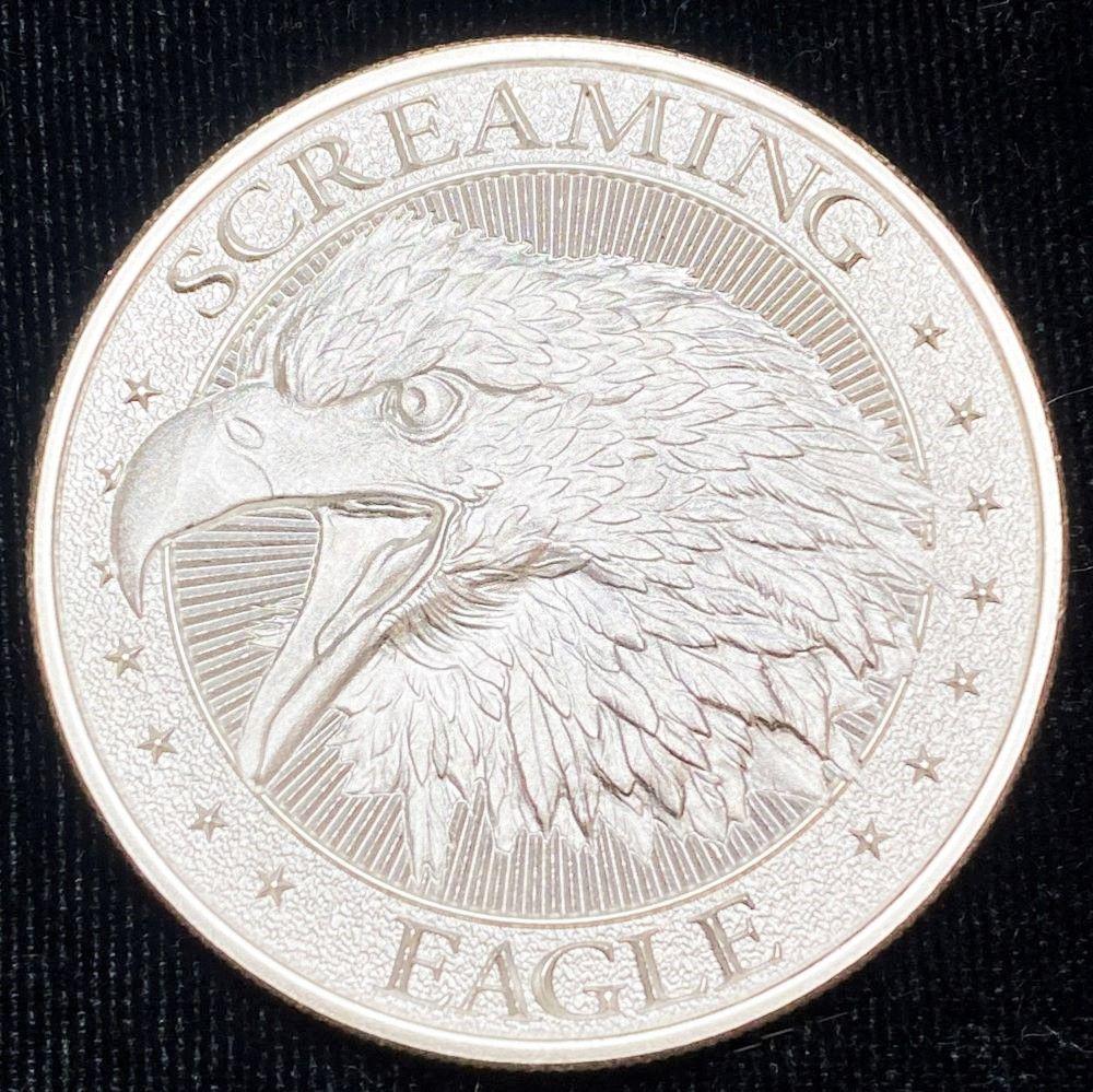 Intaglio Mint Screaming Eagle 1 oz Silver (1 of 3)