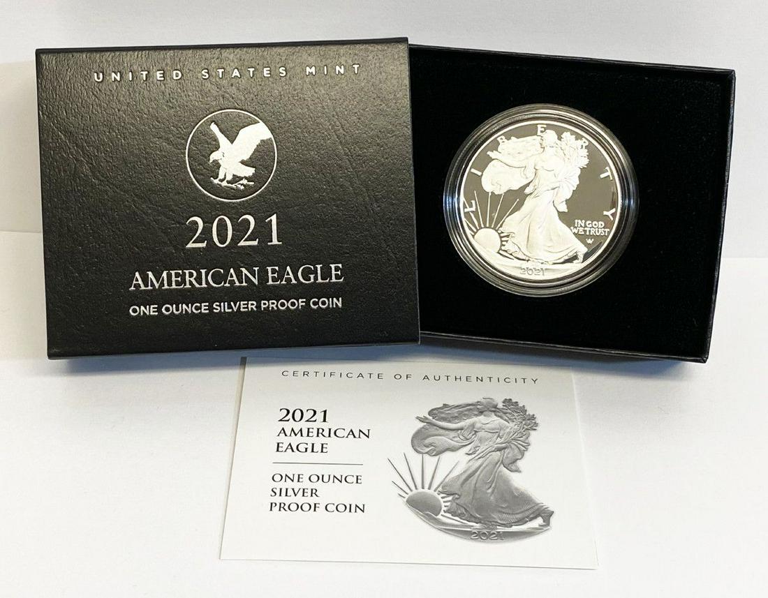 2021-S Proof American Silver Eagle with OGP (1 of 3)