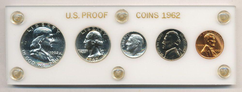 Exquisite 1962 U.S. Silver Proof Set (1 of 2)