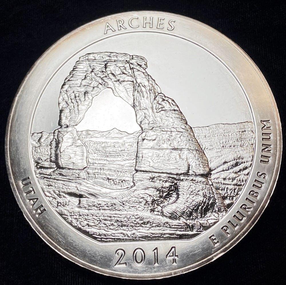 2014 Arches ATB Silver 5 oz (1 of 5)