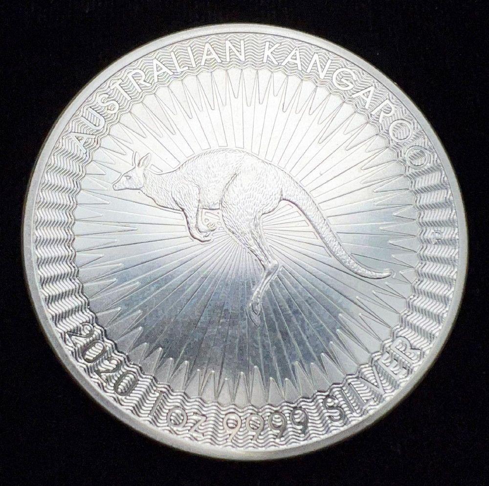 2020 Australia Kangaroo 1 oz Silver (1 of 2)