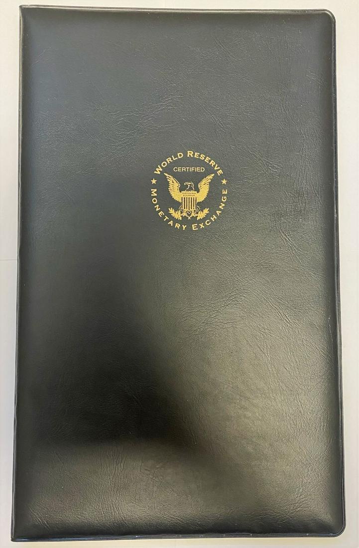 2003 World Reserve Monetary Exchange Uncut $2 OGP COA (1 of 6)