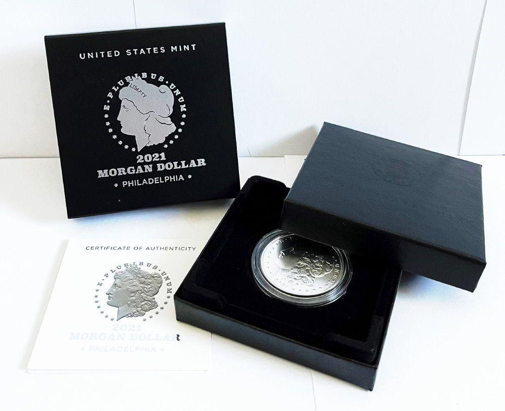2021-P Morgan Silver Dollar Set OGP (1 of 3)