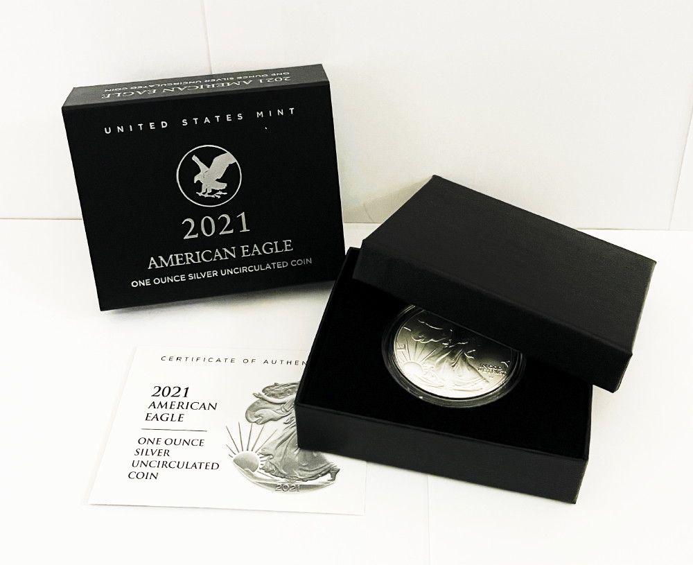 2021-W American Silver Eagle Set OGP (1 of 3)