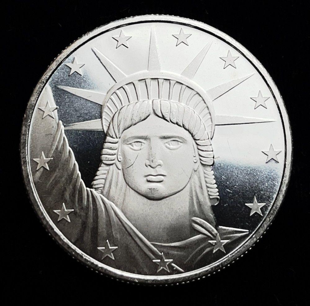 Statue Of Liberty Proof Like .999 Fine Silver 1 oz (1 of 2)