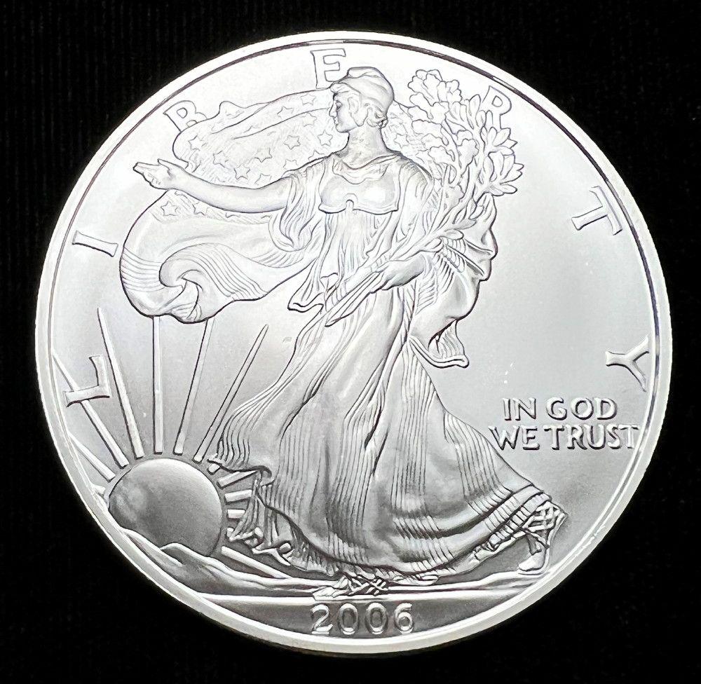 2006 American Silver Eagle MS69 (1 of 2)