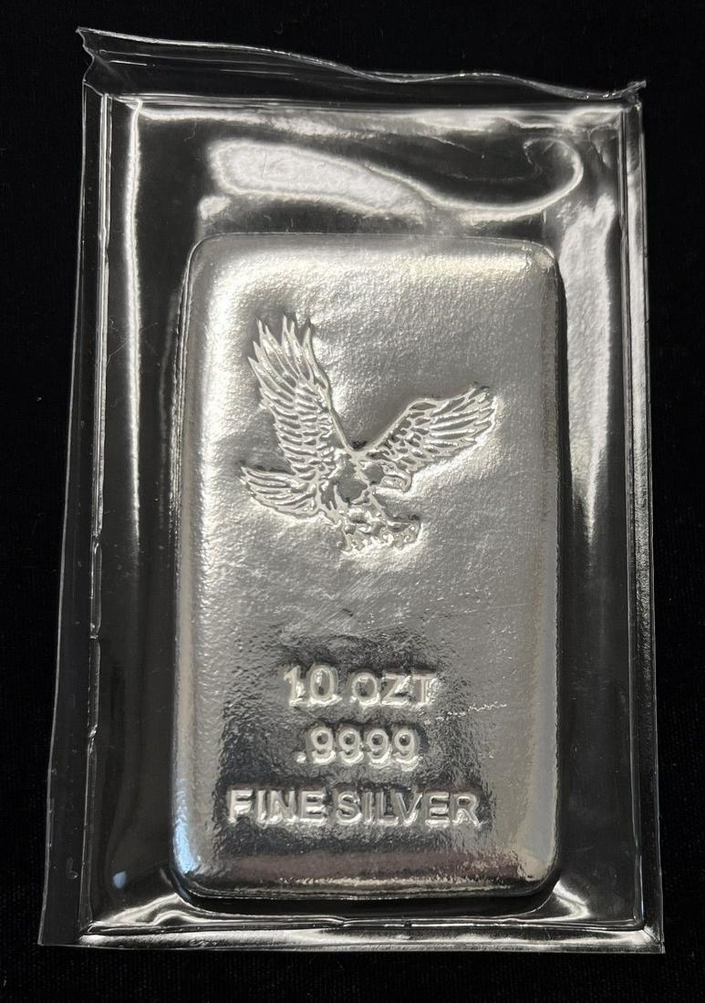 American Eagle 10 oz Silver Bar (1 of 3)