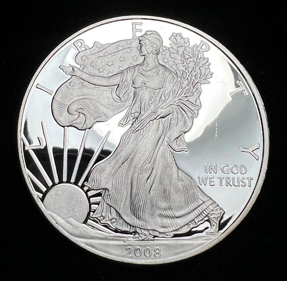 2008-W American Silver Eagle Proof 69 (1 of 3)