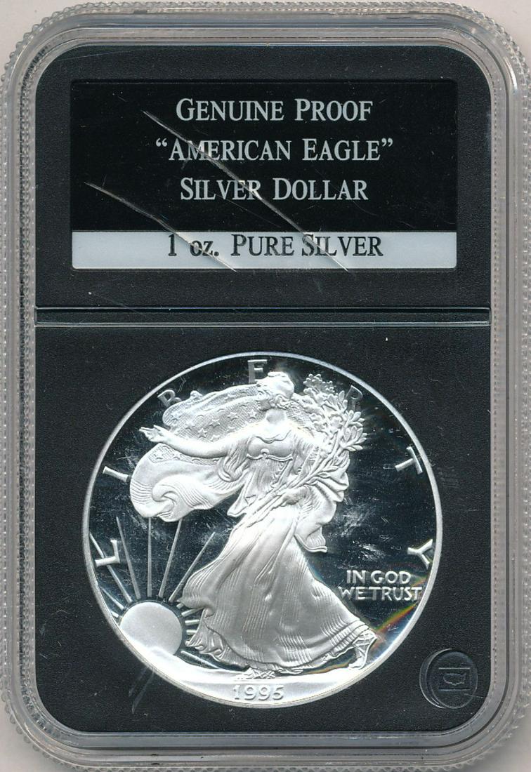 1995 American Silver Eagle Proof 69 (1 of 4)