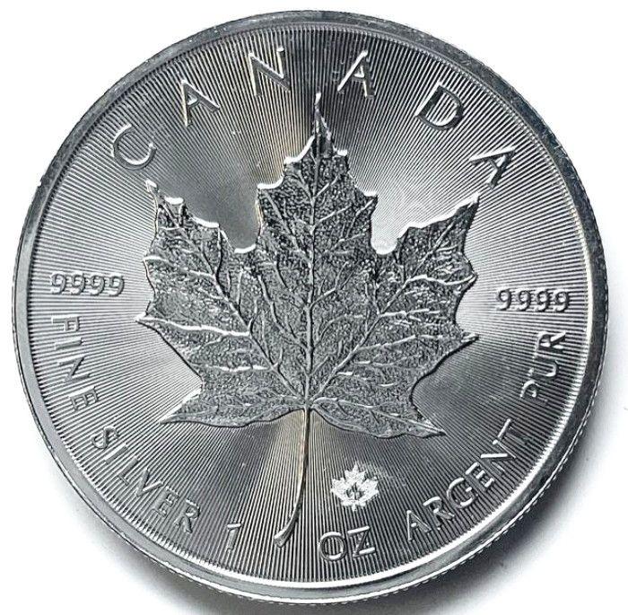 2021 Canada Silver Maple Leaf 1 oz .9999 Fine (1 of 2)
