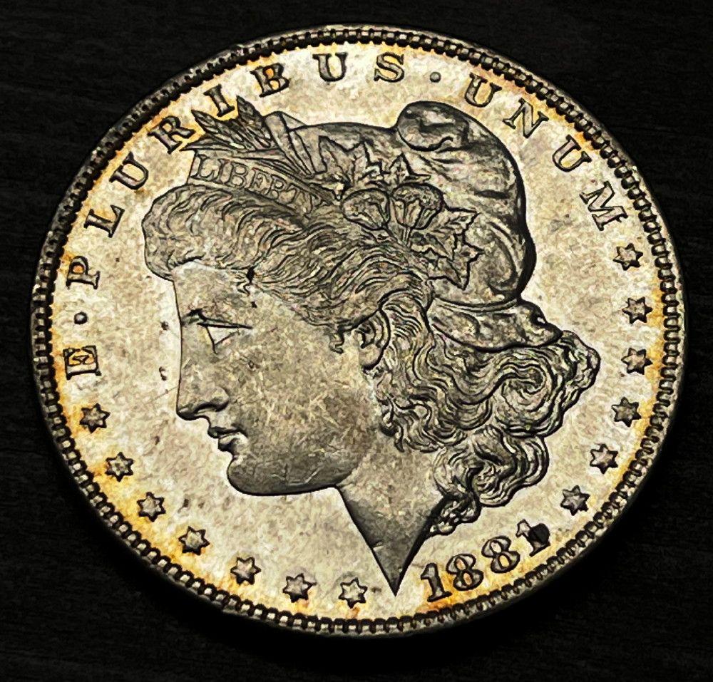 1881-O Morgan Silver Dollar MS63 PL (1 of 3)