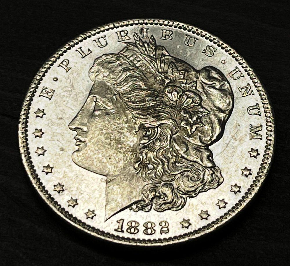 1882-O Morgan Silver Dollar MS63 PL (1 of 3)