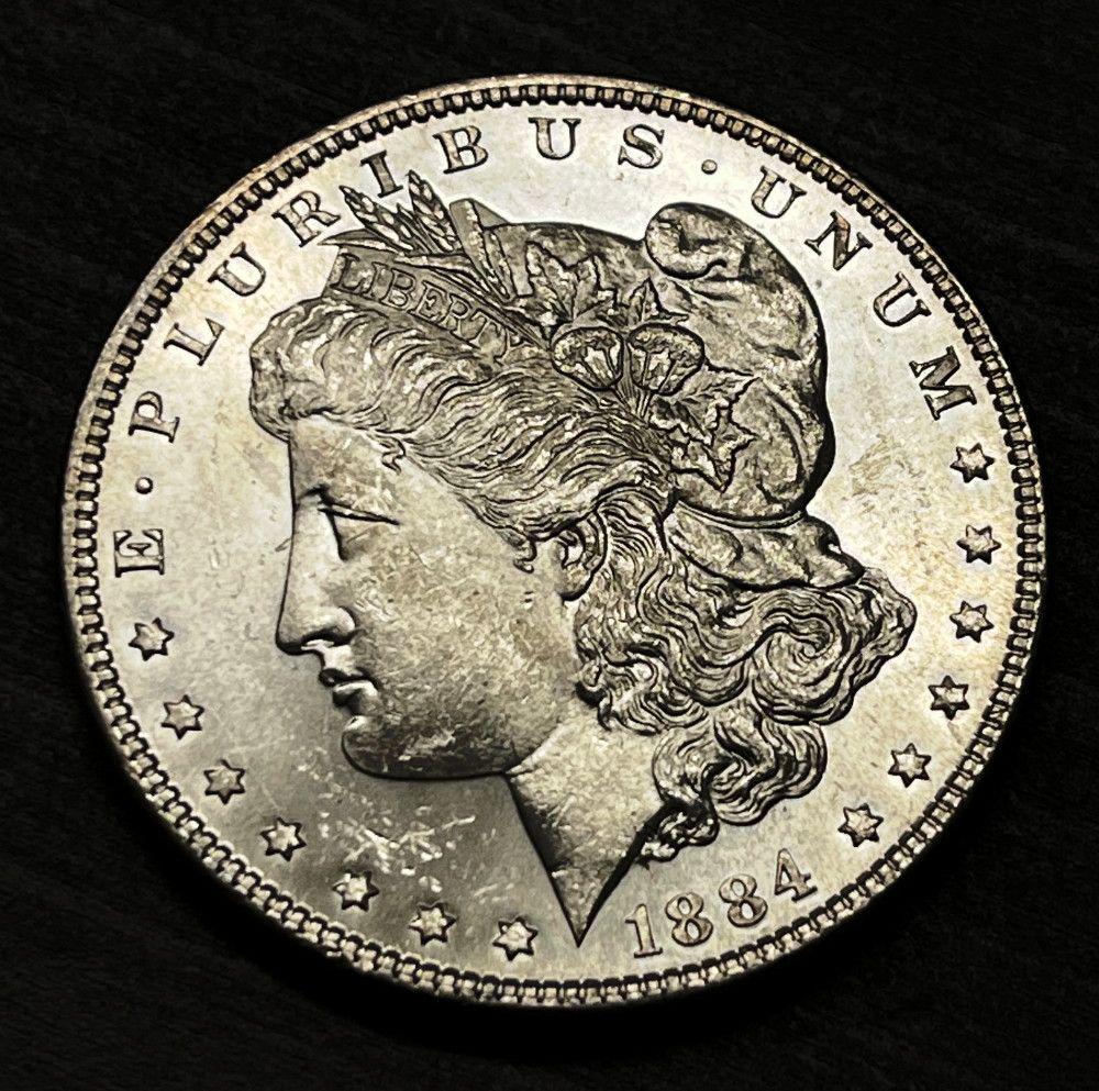 1884 Morgan Silver Dollar MS64 PL (1 of 2)