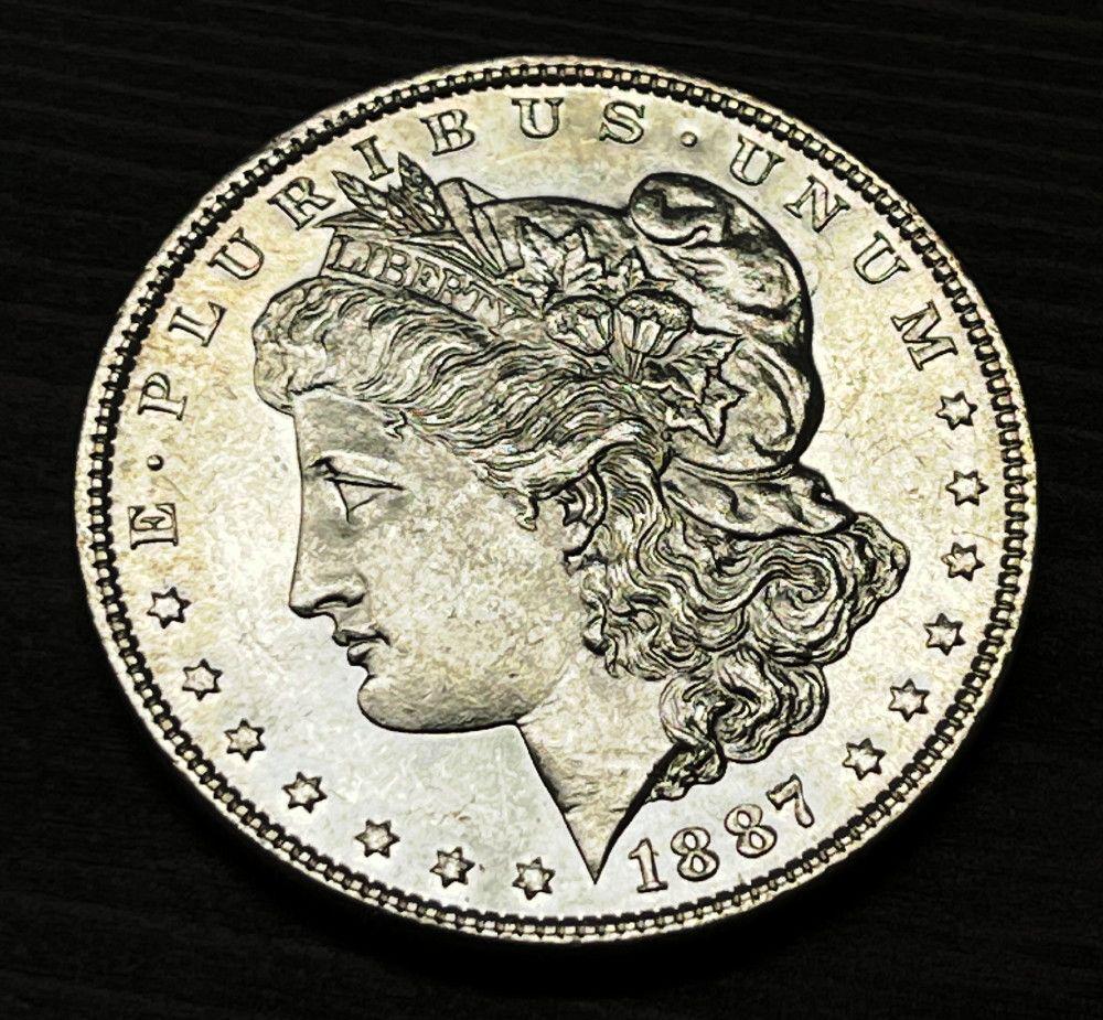 1887 Morgan Silver Dollar MS63 PL (1 of 3)
