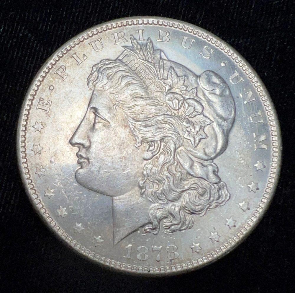 1878-S Morgan Silver Dollar MS63 or Above (1 of 2)