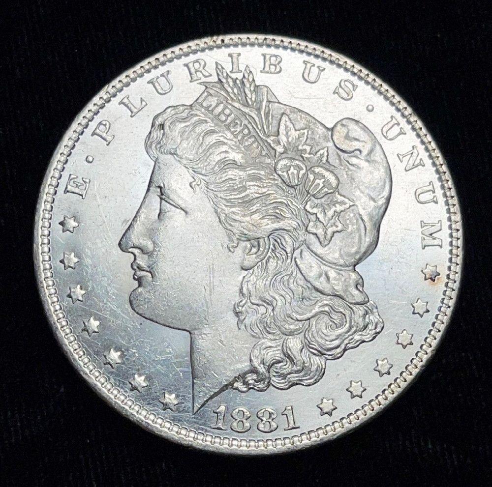1881-O Morgan Silver Dollar MS63 or Above (1 of 2)