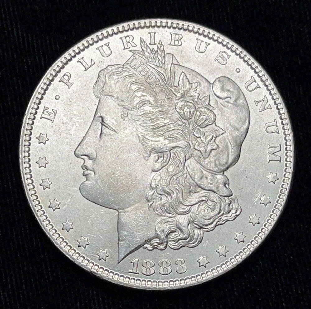 1883 Morgan Silver Dollar MS63 or Above (1 of 2)