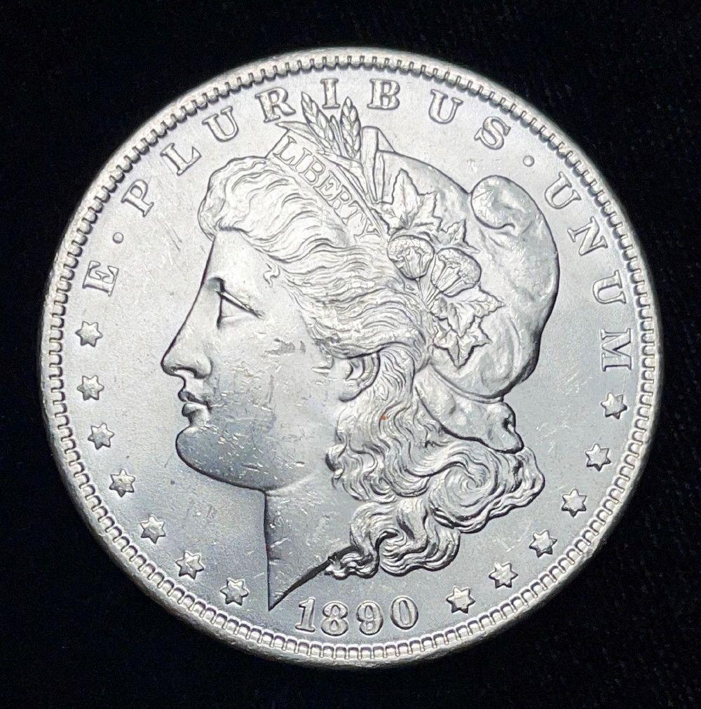 1890 Morgan Silver Dollar MS63 or Above (1 of 2)