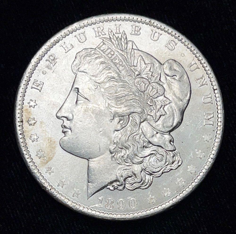 1890 Morgan Silver Dollar MS63 or Above (1 of 2)