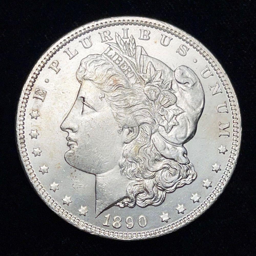 1890 Morgan Silver Dollar MS63 or Above (1 of 2)