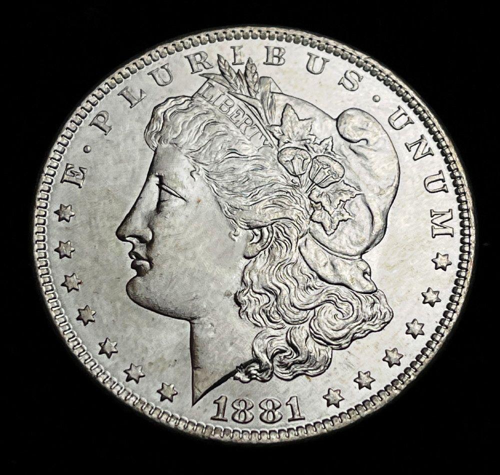 1881-O Morgan Silver Dollar MS64 or Above (1 of 2)