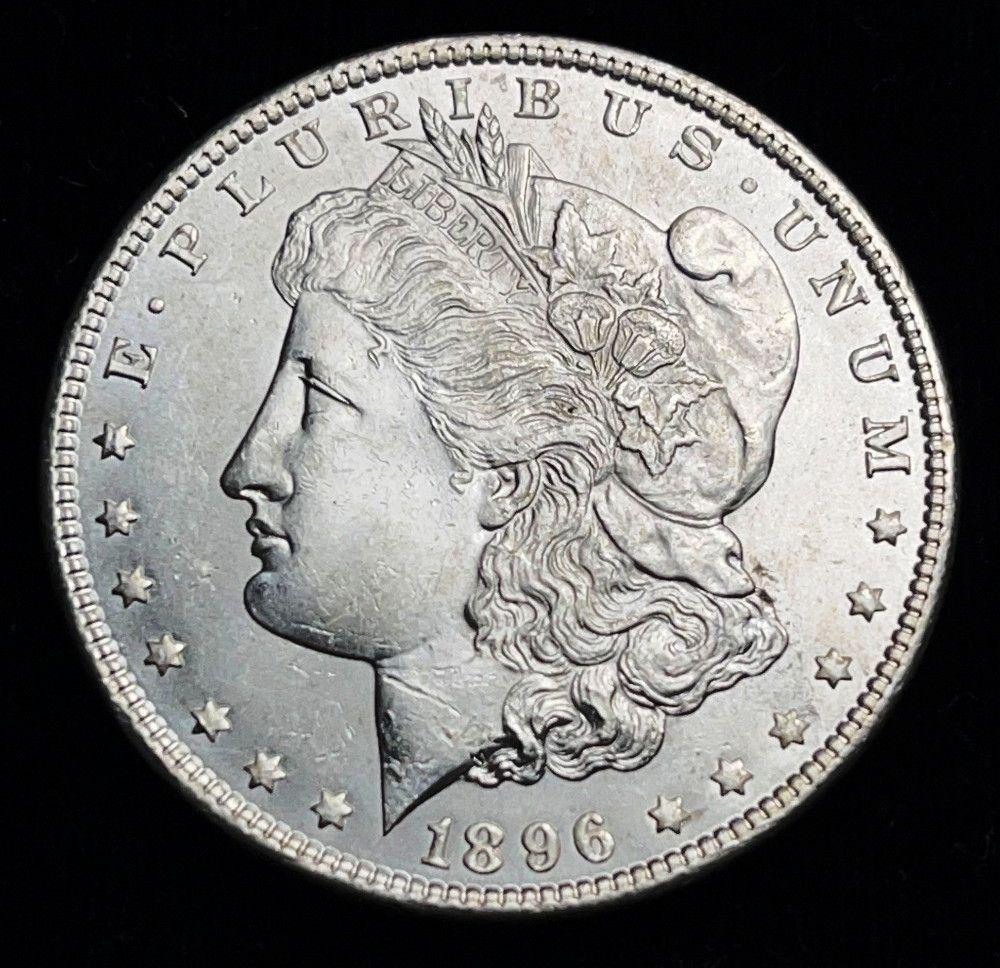 1896 Morgan Silver Dollar MS64 or Above (1 of 2)