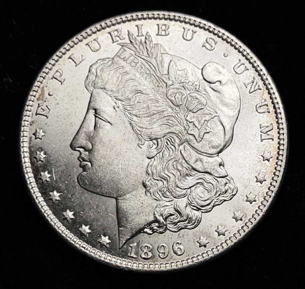 1896 Morgan Silver Dollar MS64 or Above (1 of 2)