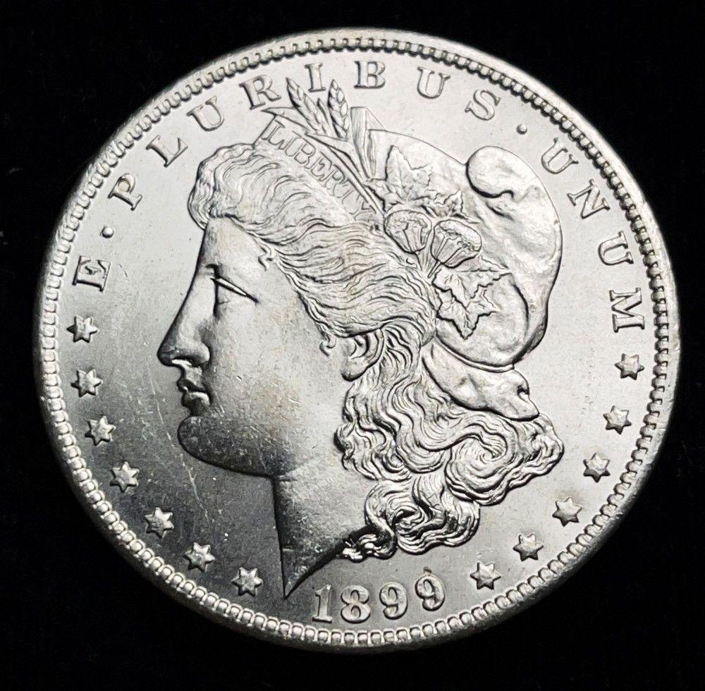 1899-O Morgan Silver Dollar MS64 or Above (1 of 2)