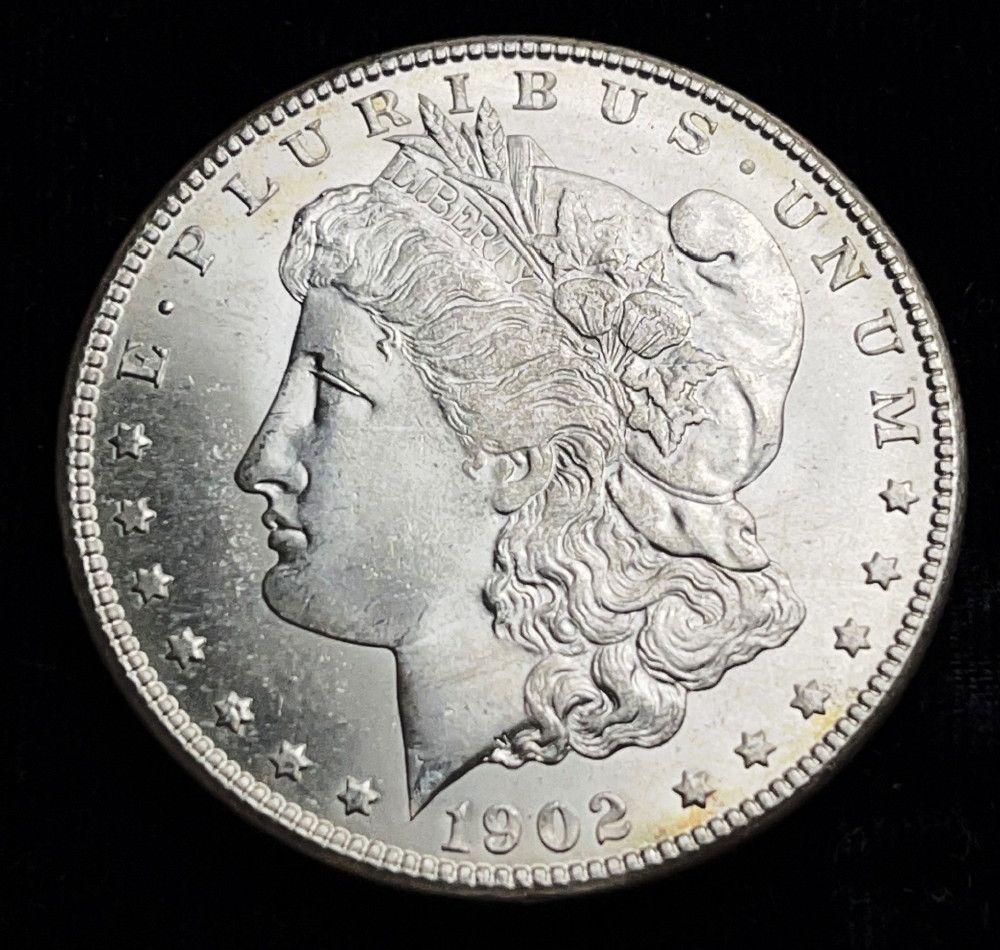 1902-O Morgan Silver Dollar MS64 or Above (1 of 2)