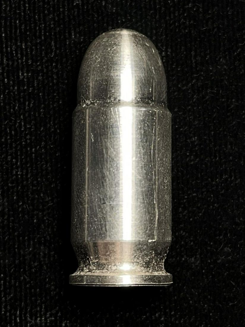 1 oz .999 Silver .45 Caliber Bullet (1 of 4)