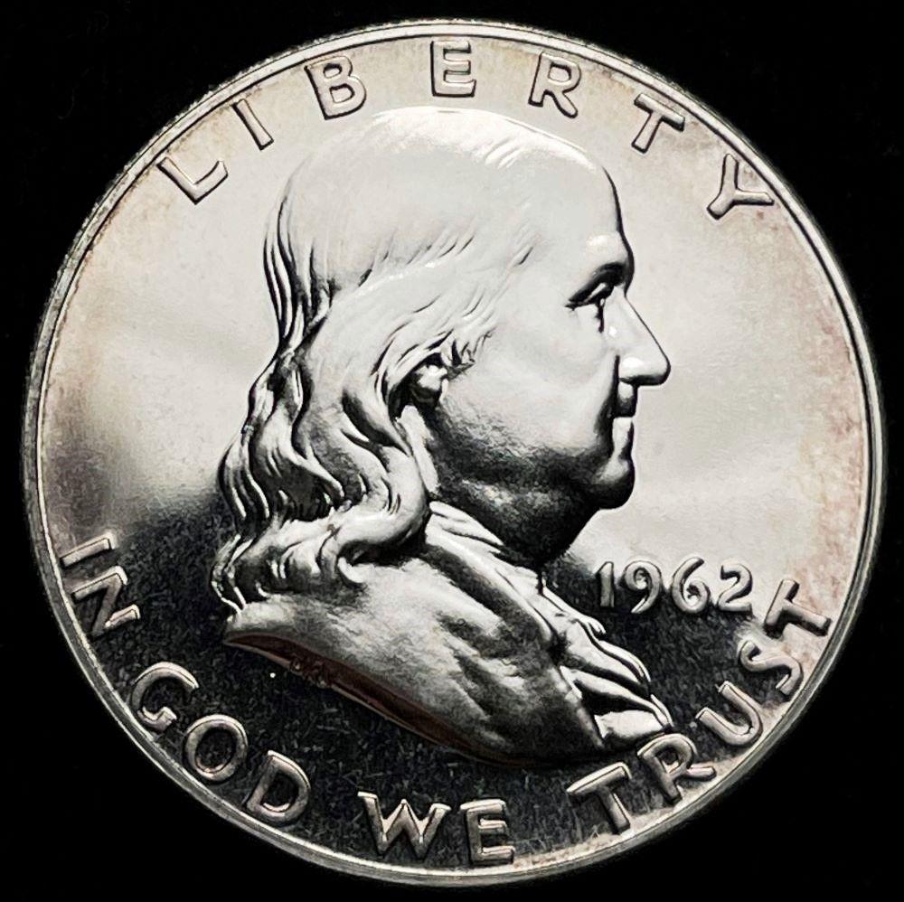 1962 90% Silver Proof Franklin 50c (1 of 2)