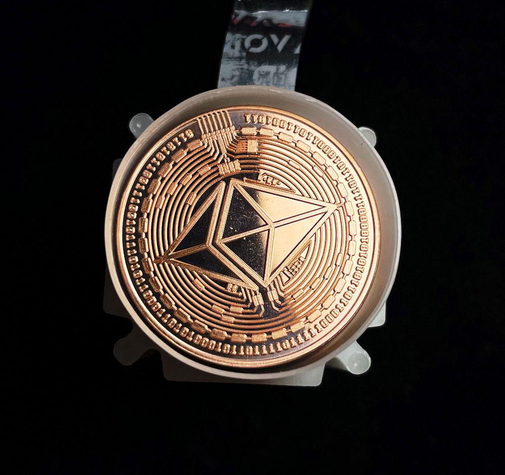 Roll (20) Ethereum 1 oz Copper Bullion Round (1 of 5)