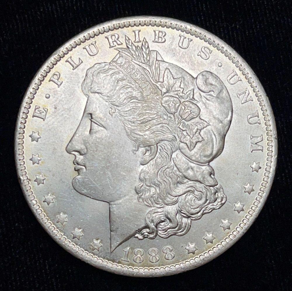 1888-O Morgan Silver Dollar MS64 (1 of 2)