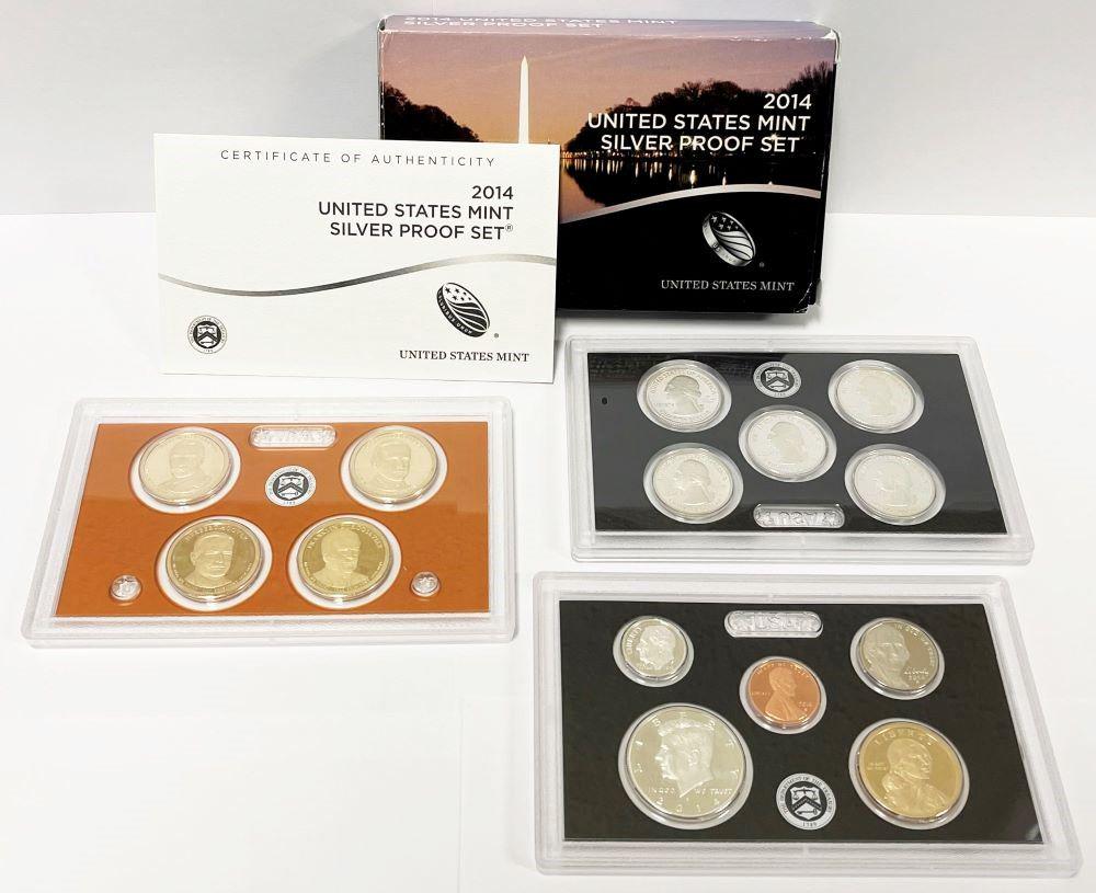 2014-S United States Mint Silver Proof Set (1 of 6)