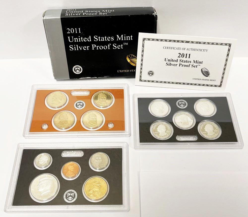2011-S United States Mint Silver Proof Set (1 of 6)