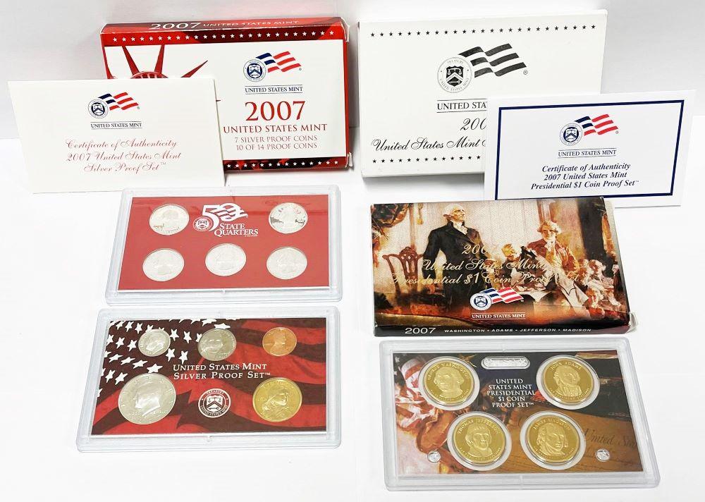 2007-S United States Mint Silver Proof Set (1 of 7)