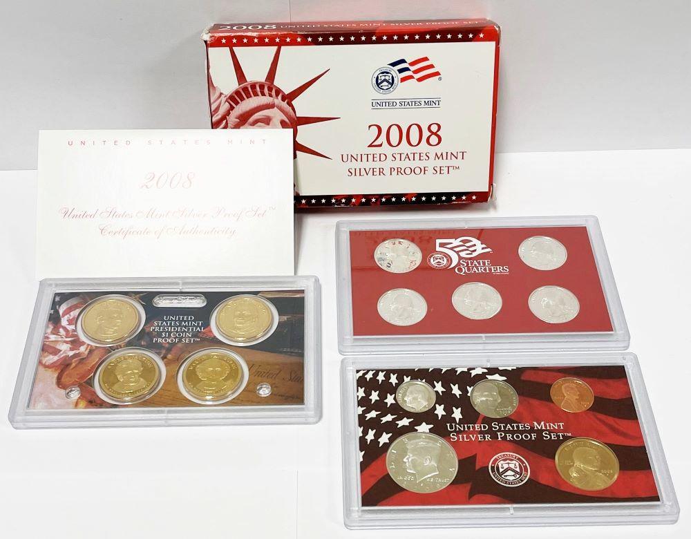 2008-S United States Mint Silver Proof Set (1 of 5)