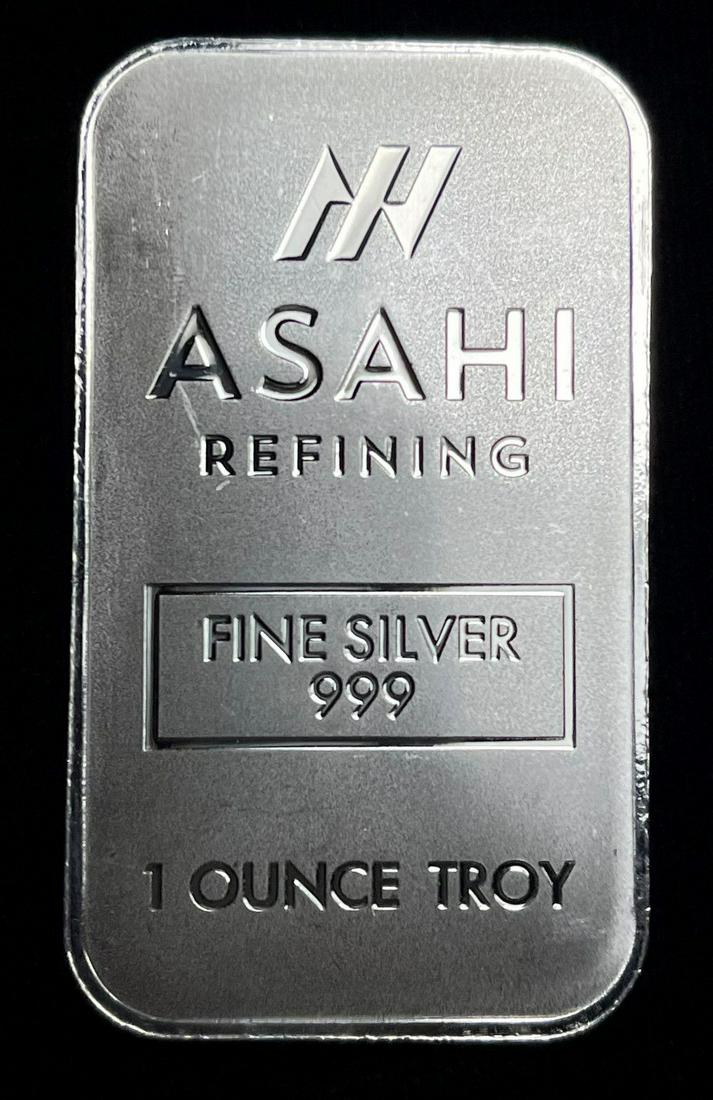 ASAHI Refining 1 oz Silver Bar (1 of 3)