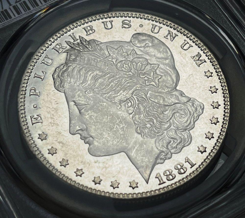1881 Morgan Silver Dollar PCGS MS63 (1 of 5)