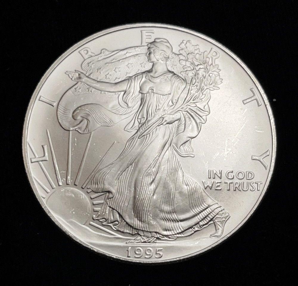 Better Year 1995 American Silver Eagle MS69 (1 of 2)