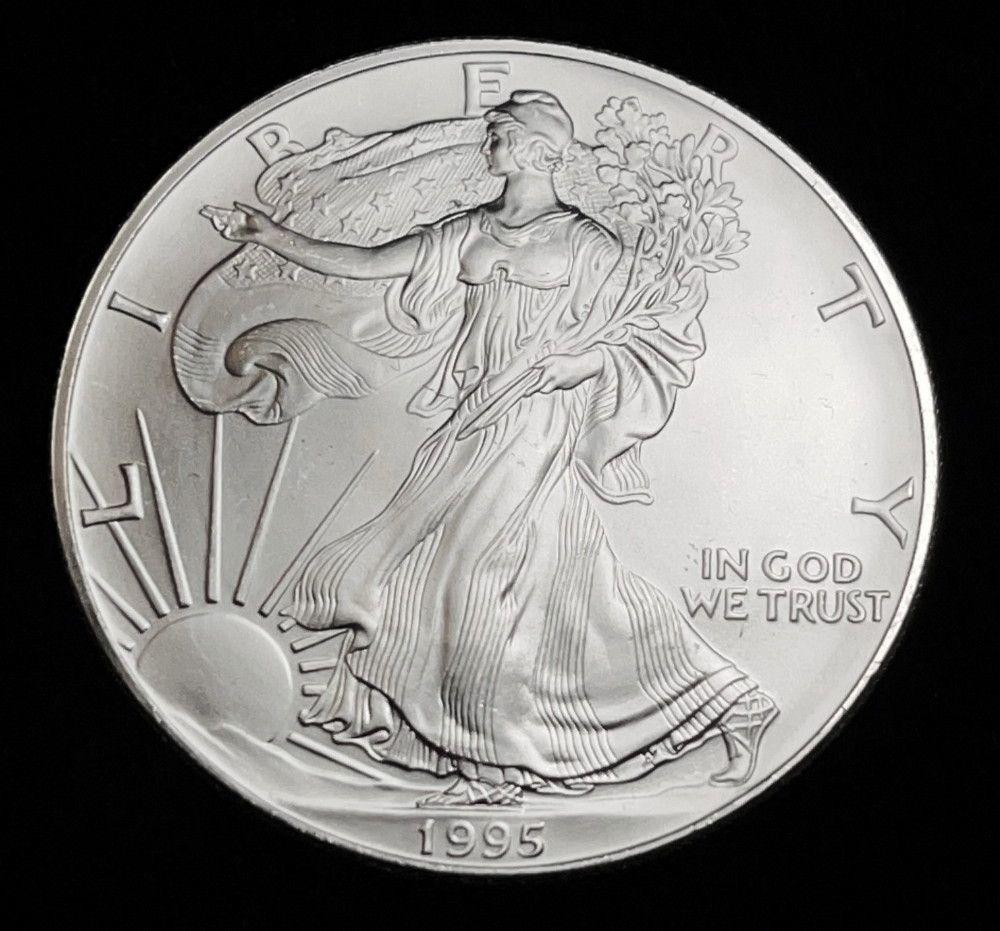 Better Year 1995 American Silver Eagle MS69 (1 of 2)