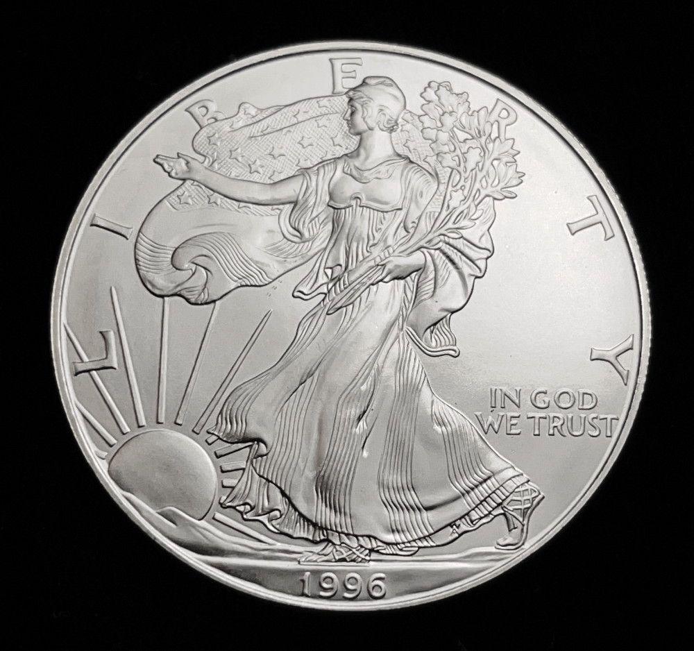 Better Year 1996 American Silver Eagle MS69 (1 of 2)