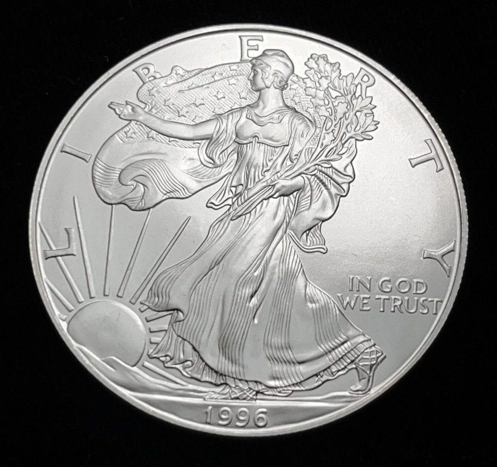 Better Year 1996 American Silver Eagle MS69 (1 of 2)