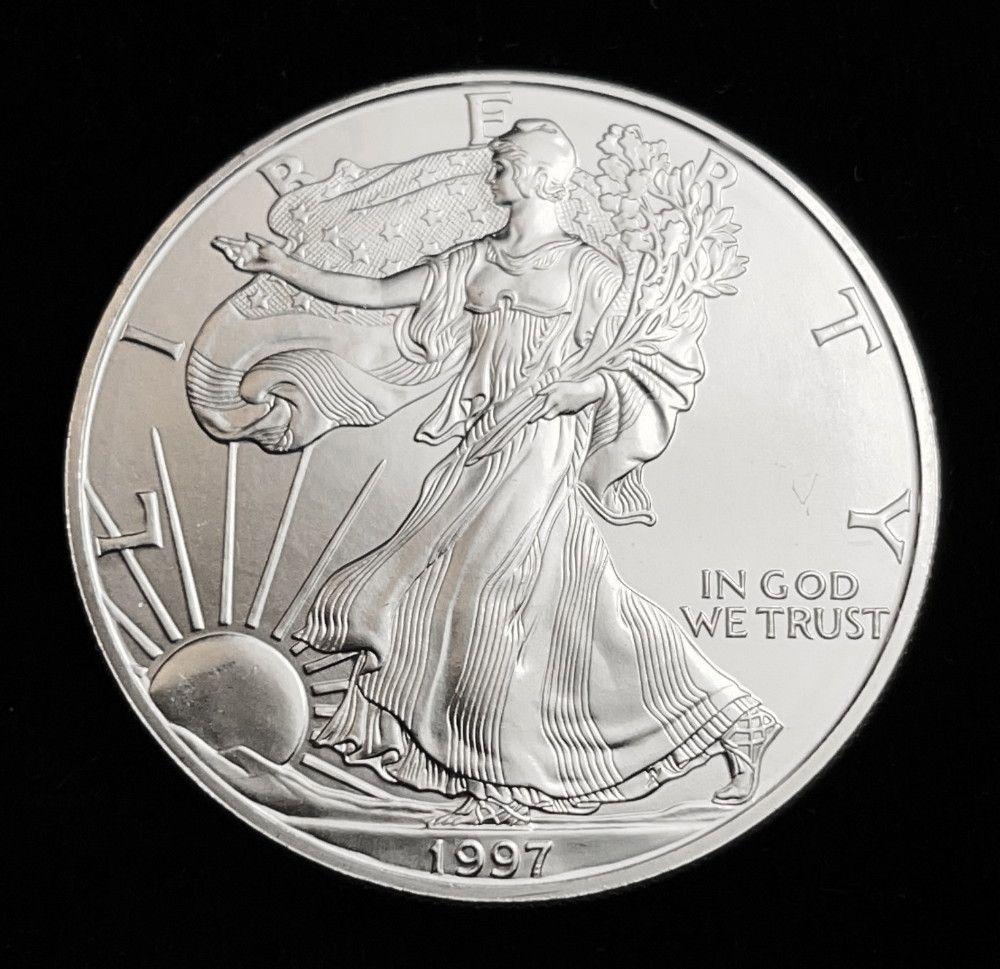 Better Year 1997 American Silver Eagle MS69 (1 of 2)